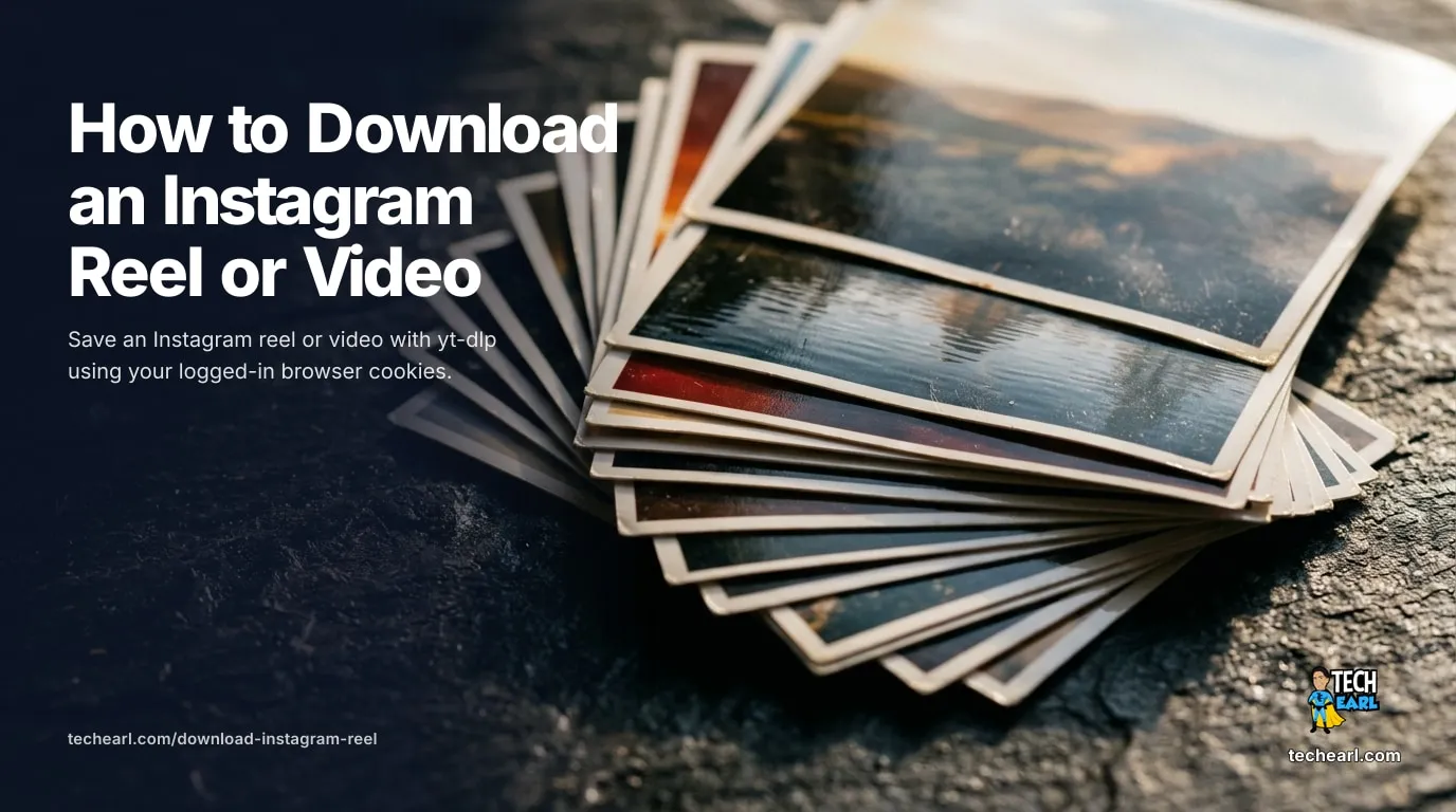 How to Download an Instagram Reel or Video with yt-dlp Download an Instagram Reel or video from the command line with yt-dlp using browser cookies, covering reels, feed videos, IGTV, and audio-only.