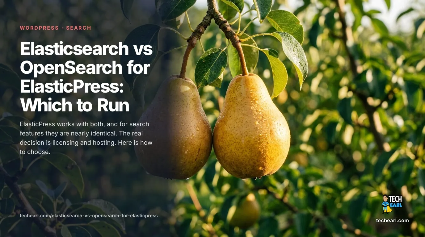 Elasticsearch vs OpenSearch for ElasticPress: Which to Run ElasticPress officially supports Elasticsearch, not OpenSearch. The real compatibility status, the version-number mismatch, the unofficial workarounds, and what to run for production WordPress search.