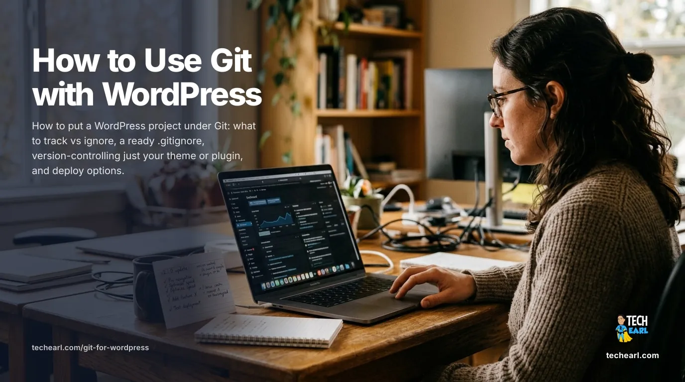 How to Use Git with WordPress Using Git with a WordPress project: what to track, what to ignore, and how to deploy.