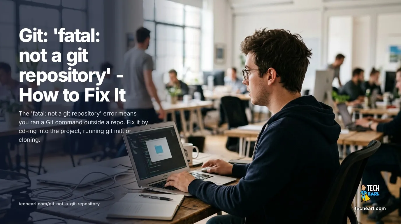 Git: 'fatal: not a git repository' - How to Fix It Fixing the fatal not a git repository error by moving into a repo, running git init, or cloning