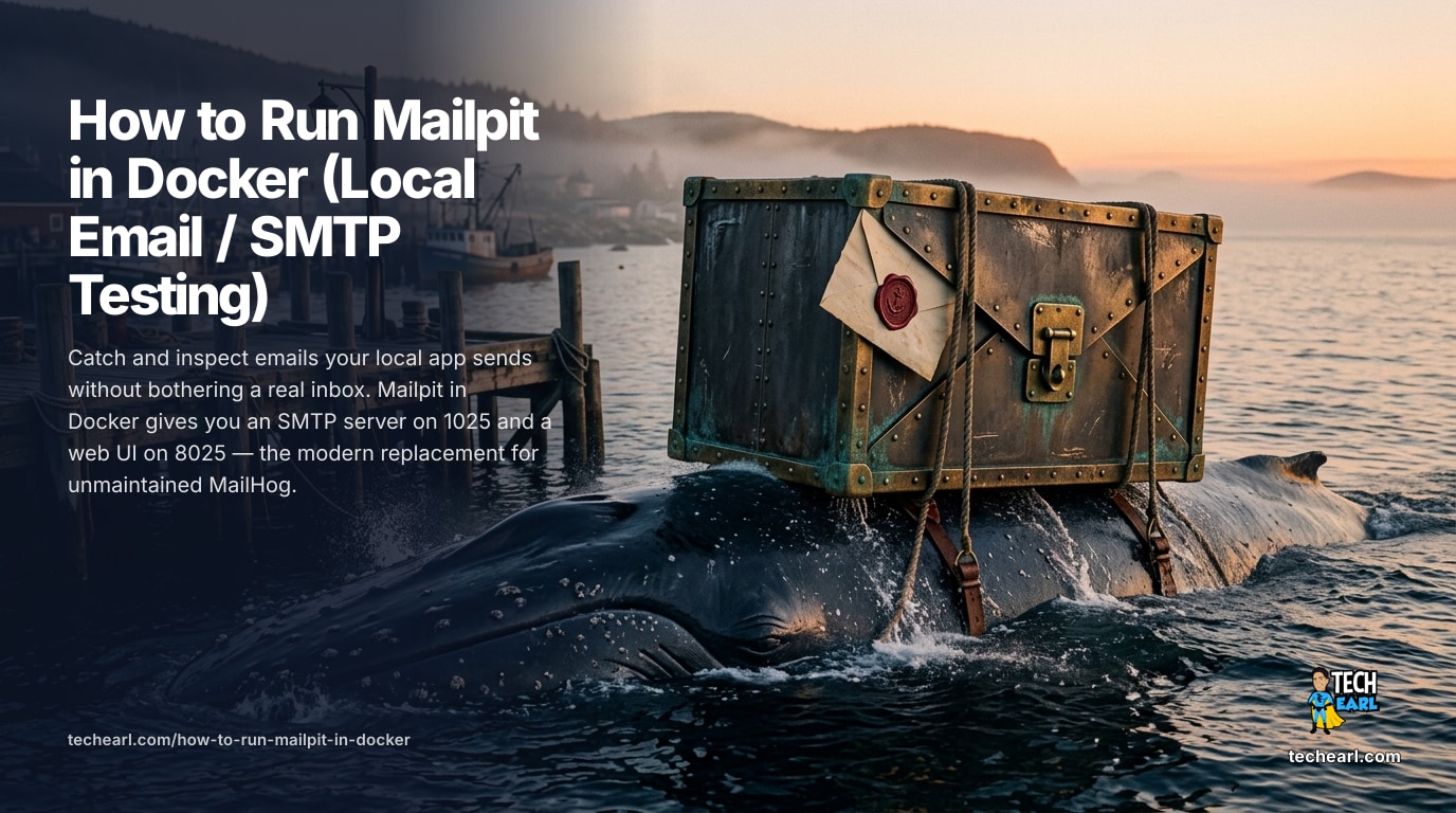 How to Run Mailpit in Docker (Local SMTP + Web UI for Email Testing)