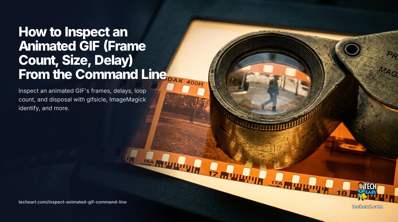 Command Prompt Frame Inspect an Animated GIF From the Command Line (Frames, Size, Delay)